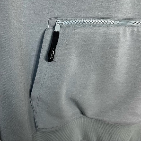 -Athleta Sage Green Hooded Pullover Sweater Size Large - Picture 7 of 15